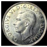 1939 Canada Silver Dollar UNCIRCULATED