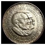 1952 Silver Half Dollar Booker T. Washington-Carve