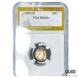 1903-O Morgan Silver Dollar PGA MS64+