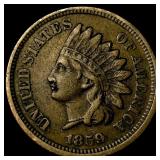 1859 Indian Head Cent NEARLY UNCIRCULATED