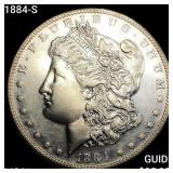 1884-S Morgan Silver Dollar UNCIRCULATED