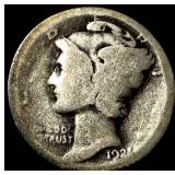 1921 Mercury Dime NICELY CIRCULATED
