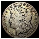 1890-CC Silver Morgan Dollar LIGHTLY CIRCULATED