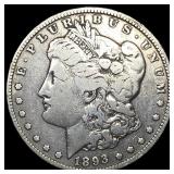 1893-O Morgan Silver Dollar