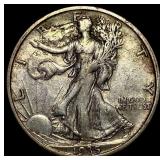 1935-S Silver Walking Liberty Half Dollar CLOSELY