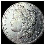 1890-CC Silver Morgan Dollar NEARLY UNCIRCULATED