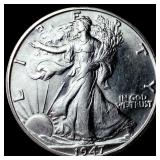 1947-D Silver Half Dollar UNCIRCULATED