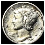 1919-S Silver Mercury Dime CLOSELY UNCIRCULATED