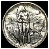 1926-S Silver Oregon Trail Half Dollar GEM BU
