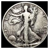1928-S Silver Walking Liberty Half Dollar LIGHTLY