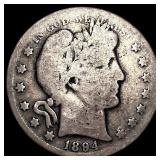 1894-O Silver Barber Half Dollar NICELY CIRCULATED