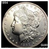 1894 Morgan Silver Dollar CHOICE AU