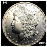 1893 Morgan Silver Dollar UNCIRCULATED