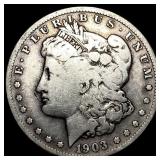 1903-S Silver Morgan Dollar LIGHTLY CIRCULATED