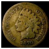 1870 Indian Head Cent LIGHTLY CIRCULATED