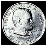 1922-S Silver Half Dollar Grant Commemorative CHOI