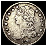 1835 Capped Bust Silver Quarter LIGHTLY CIRCULATED