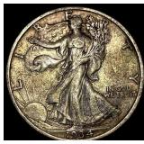 1934-S Silver Walking Liberty Half Dollar CLOSELY