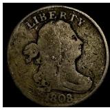 1808 Classic Head Half Cent NEARLY UNCIRCULATED