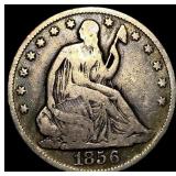 1856-O Silver Half Dollar LIGHTLY CIRCULATED