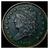 1835 Copper Half Cent CLOSELY UNCIRCULATED