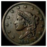 1838 Braided Hair Large Cent CLOSELY UNCIRCULATED