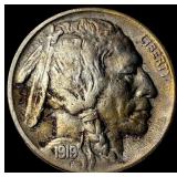 1919-D Buffalo Nickel CLOSELY UNCIRCULATED