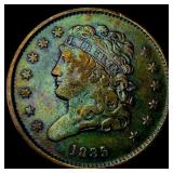 1835 Classic Head Half Cent CLOSELY UNCIRCULATED