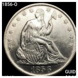 1856-O Seated Liberty Half Dollar CHOICE BU
