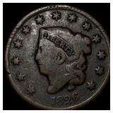 1826 Coronet Head Large Cent NEARLY UNCIRCULATED
