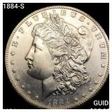 1884-S Morgan Silver Dollar UNCIRCULATED +