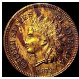 1872 Indian Head Cent CHOICE BU