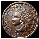 1880 Indian Head Cent CLOSELY UNCIRCULATED