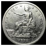 1878-S Silver Trade Dollar CLOSELY UNCIRCULATED