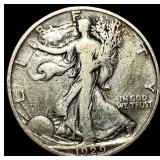 1929-S Silver Walking Liberty Half Dollar LIGHTLY