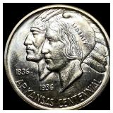 1935 Arkansas Centennial Silver Half Dollar CHOICE