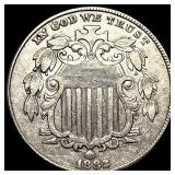 1882 Shield Nickel UNCIRCULATED