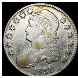1831 Capped Bust Half Dollar LIGHTLY CIRCULATED