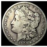 1902 Morgan Silver Dollar NEARLY UNCIRCULATED