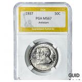 1937 Antietam Half Dollar PGA MS67