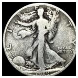 1919-S Silver Walking Liberty Half Dollar NICELY C