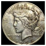1935-S Silver Peace Dollar CLOSELY UNCIRCULATED