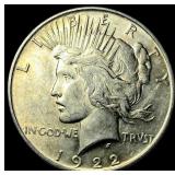 1922 Silver Peace Dollar UNCIRCULATED