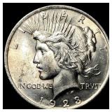 1923 Peace Silver Dollar CHOICE BU