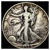 1928-S Silver Walking Liberty Half Dollar NICELY C