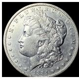 1884-S Morgan Silver Dollar CHOICE AU