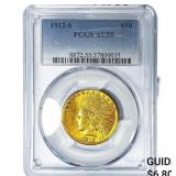 1912-S $10 Gold Eagle PCGS AU55