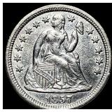 1857 Seated Liberty Dime UNCIRCULATED