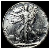 1942-S Silver Half Dollar CHOICE BU