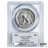 2021 $25 1oz Palladium American Eagle PCGS MS69